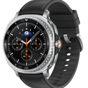 Samsung Galaxy Watch8 Classic (46mm Bluetooth, Black) with 3nm Processor | Dual GPS | Sapphire Glass & Stainless Steel | 5ATM & IP68 | BP, ECG, IHRN & Vascular Load Monitoring | Anti-oxidant Index